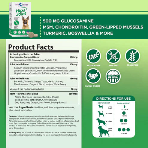 Hip and Joint - Tablets, 60ct-Joint Health-AlchePharma