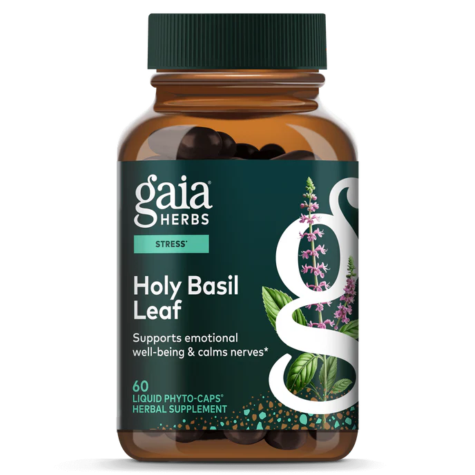 Holy Basil Leaf Liquid Veg Caps