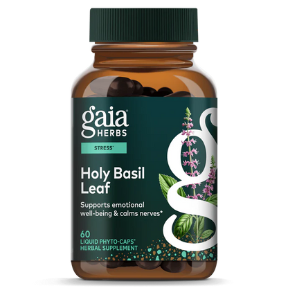 Holy Basil Leaf Liquid Veg Caps