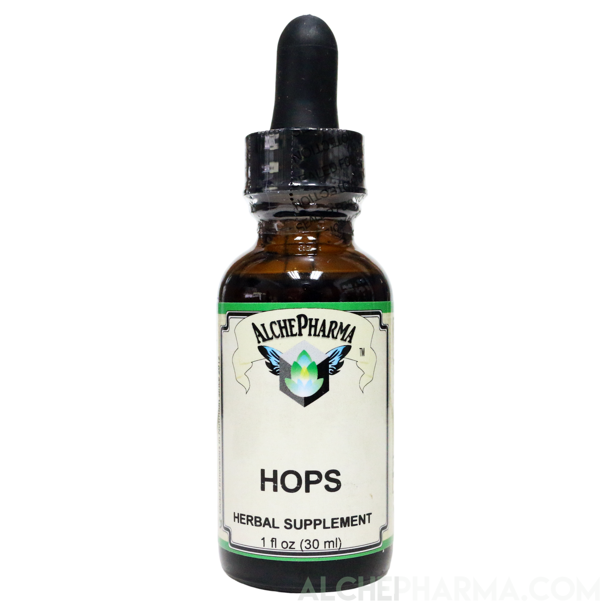 Hops Tincture ( Organic Hops Strobiles ) HSR 1:3 Parve K-1604-Herbs-AlchePharma