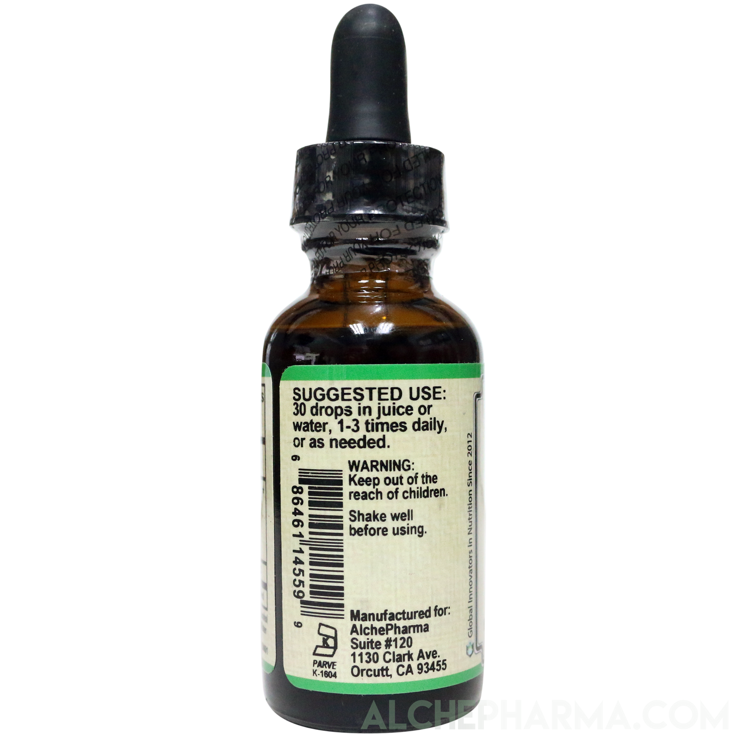 Hops Tincture ( Organic Hops Strobiles ) HSR 1:3 Parve K-1604-Herbs-AlchePharma
