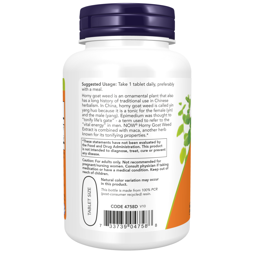 Horny Goat Weed Extract 750 mg Tablets-Herbs-AlchePharma