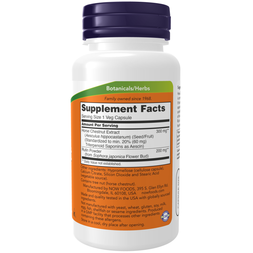 Horse Chestnut 300 mg Veg Capsules-Herbs-AlchePharma