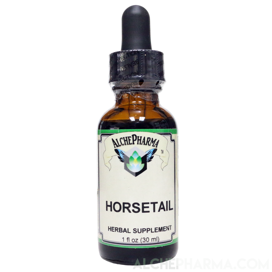 Horsetail Herb Tincture ( Organic Equisetum arvense ) HSR 1:2-Herb Tincture-AlchePharma