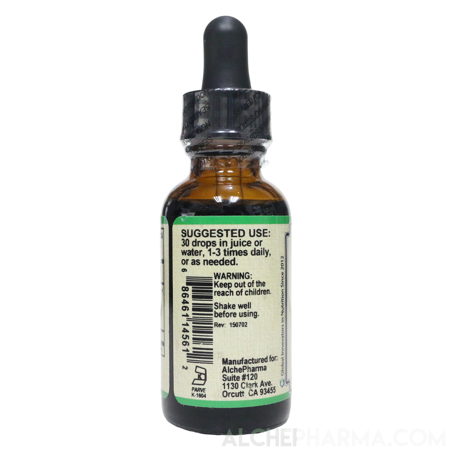 Horsetail Herb Tincture ( Organic Equisetum arvense ) HSR 1:2-Herb Tincture-AlchePharma