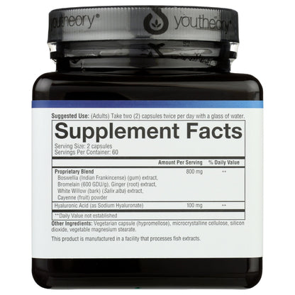 Hyaluronic Acid 120 Veg Caps-Hyaluronic Acid-AlchePharma