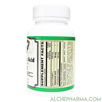 Hyaluronic Acid- KollaGen-IIxs™ Type II Collagen & Chondroitin Sulfate- Joint and Cartilage Support-Joint Health-AlchePharma