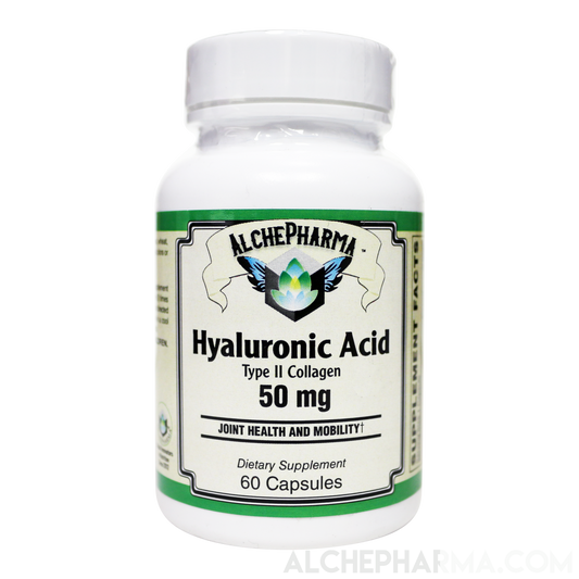Hyaluronic Acid- KollaGen-IIxs™ Type II Collagen & Chondroitin Sulfate- Joint and Cartilage Support-Joint Health-AlchePharma