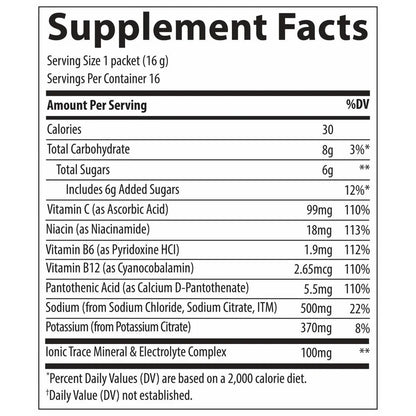 Hydration I.V. Electrolyte Drink Paks-Electrolyte-AlchePharma