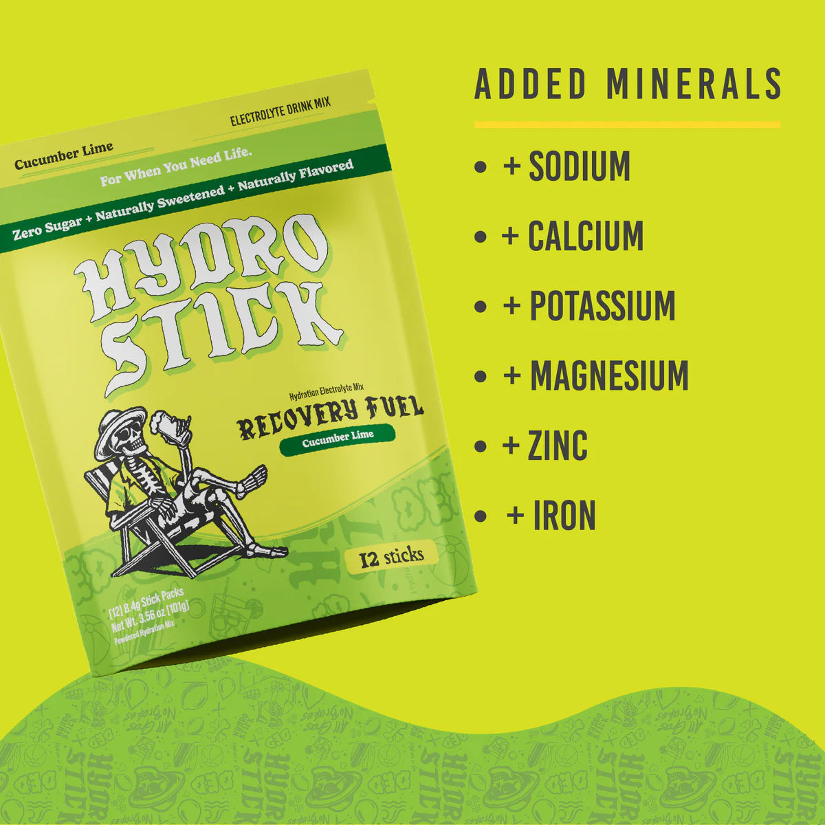 Electrolyte Hydration Mix Cucumber Lime 8.4g