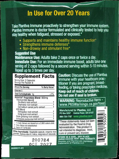 ImmuneDx 12-Capsule Packet, Vegan