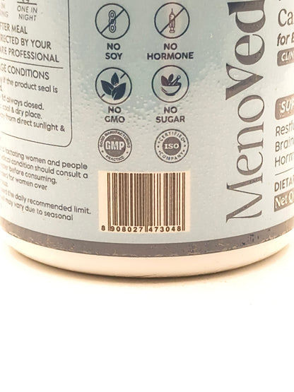 "Menoveda Menopause Holistic Care for Emotional Wellbeing - 60 Tablets