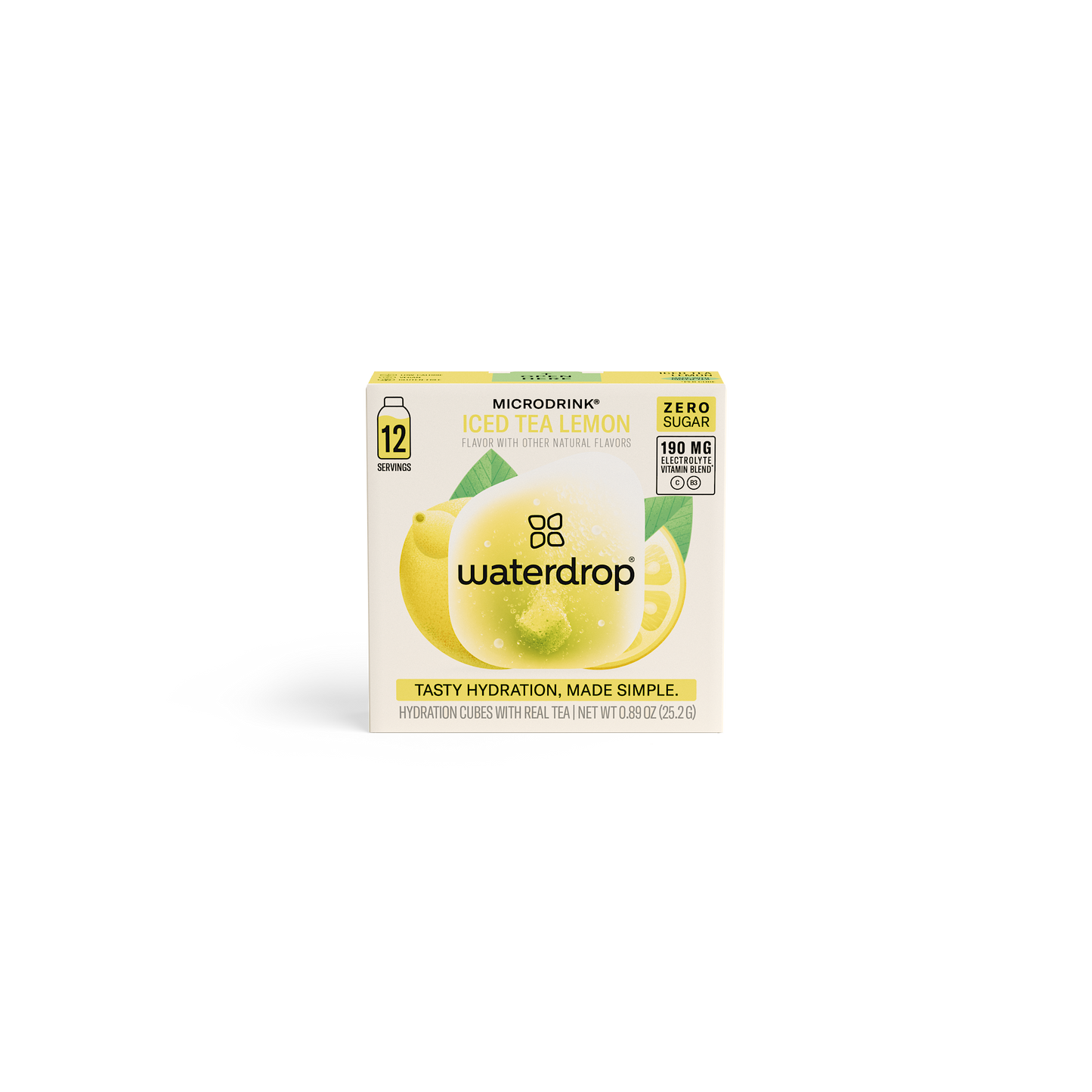 Iced Tea 12pk - Daily Hydration Cubes (Case of 10): Raspberry Iced Tea-AlchePharma