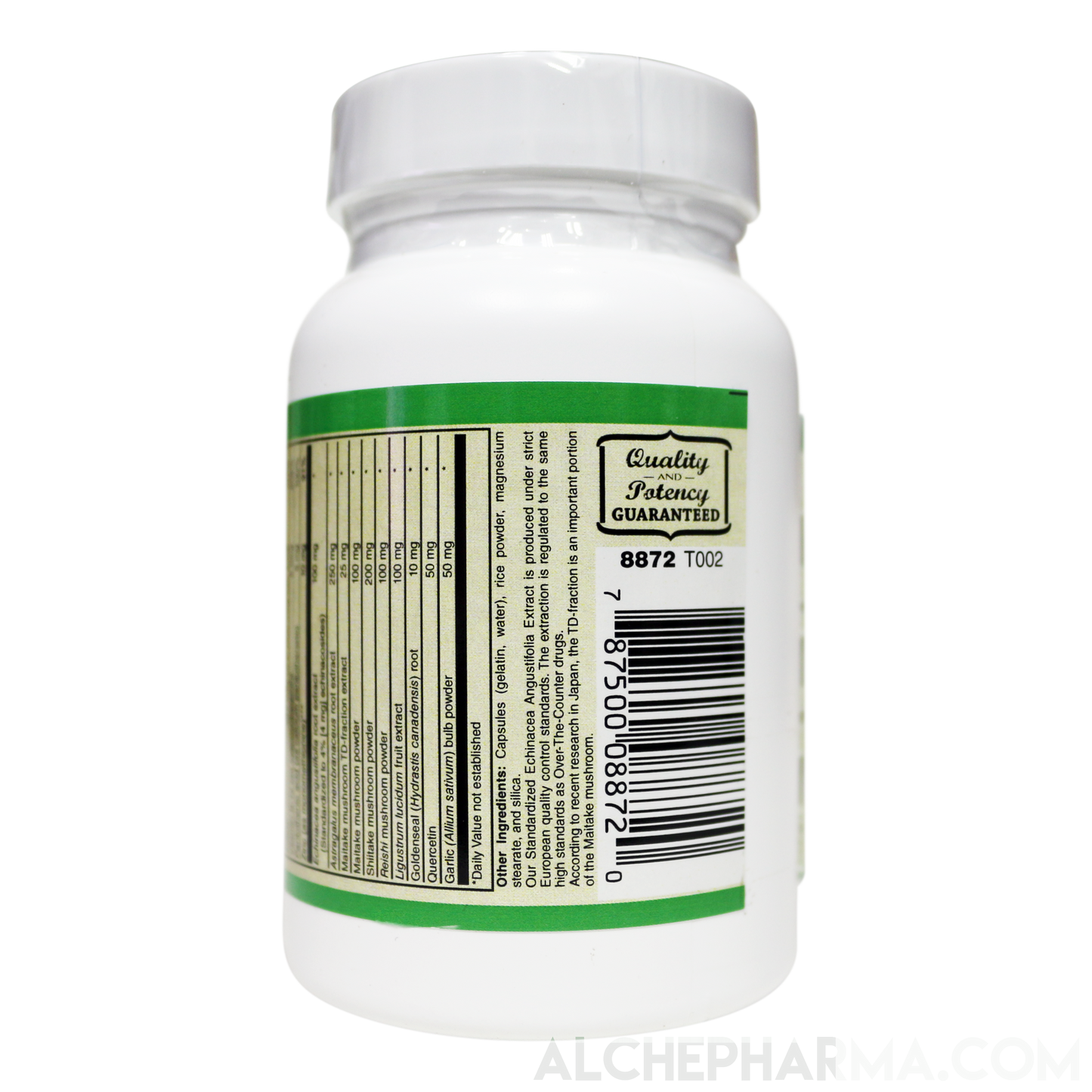 Immune System Support - Advanced Comprehensive European Standardized Herbal formula-AlchePharma