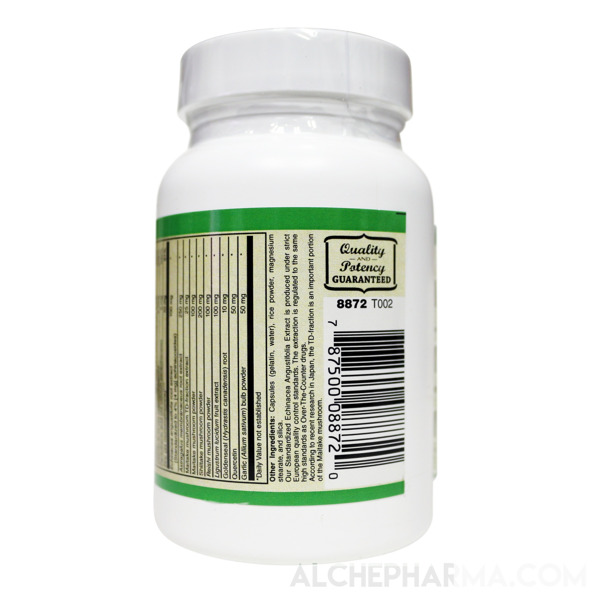 Immune System Support - Advanced Comprehensive European Standardized Herbal formula-AlchePharma