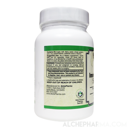 Immune System Support - Advanced Comprehensive European Standardized Herbal formula-AlchePharma