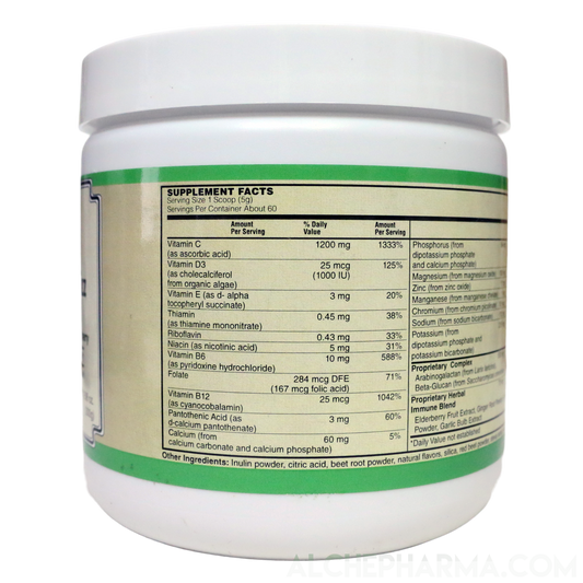 ImmunoLYTE Fizz ( 500 mg Proprietary Complex with Arabinogalactan (from Larix laricina) and Beta-Glucan (from Saccharomyces cerevisiae)-Vitamins & Supplements-AlchePharma