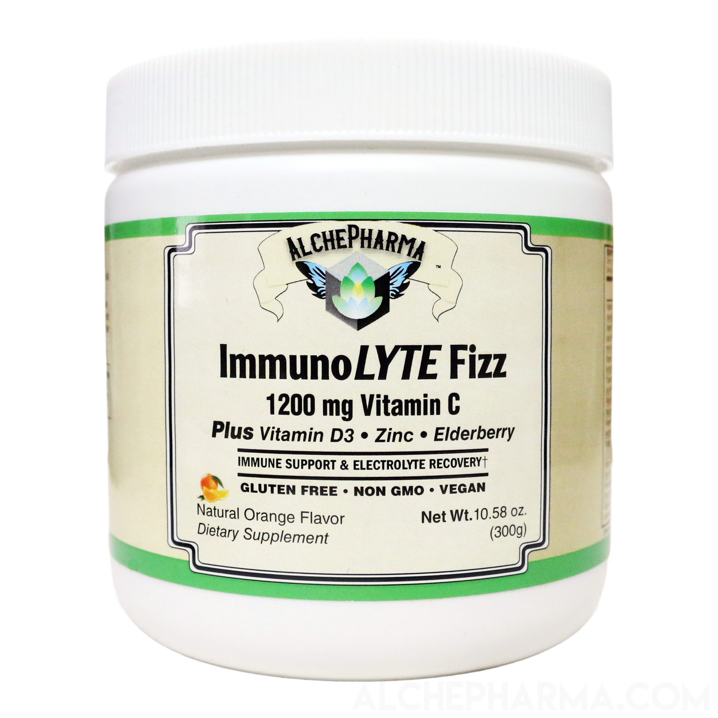 ImmunoLYTE Fizz ( 500 mg Proprietary Complex with Arabinogalactan (from Larix laricina) and Beta-Glucan (from Saccharomyces cerevisiae)-Vitamins & Supplements-AlchePharma