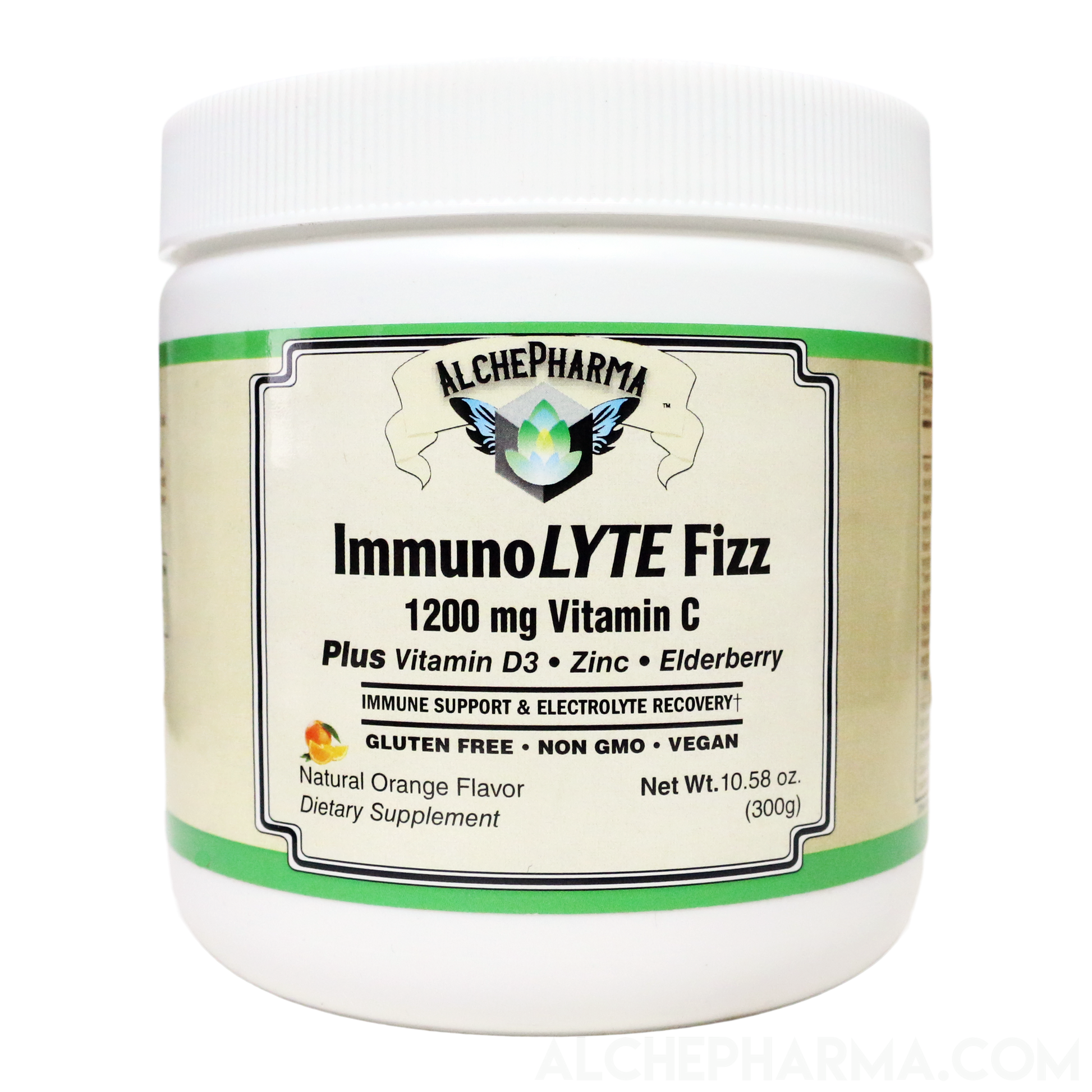 ImmunoLYTE Fizz ( 500 mg Proprietary Complex with Arabinogalactan (from Larix laricina) and Beta-Glucan (from Saccharomyces cerevisiae)-Vitamins & Supplements-AlchePharma