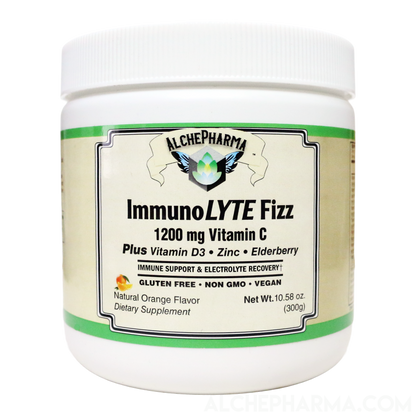 ImmunoLYTE Fizz ( 500 mg Proprietary Complex with Arabinogalactan (from Larix laricina) and Beta-Glucan (from Saccharomyces cerevisiae)-Vitamins & Supplements-AlchePharma