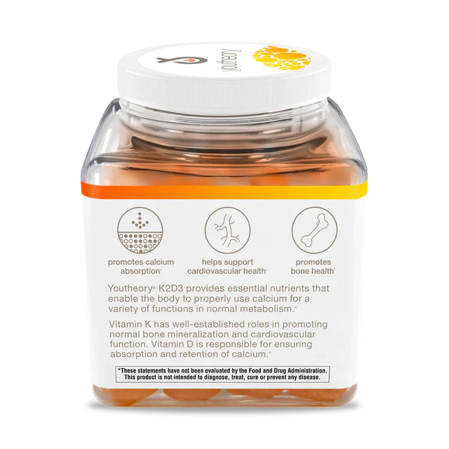 K2D3 60 Veg Gummies (Peach - Low Sugar)-Vitamins-AlchePharma