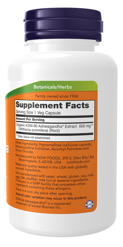 KSM-66 Ashwagandha® Veg Capsules