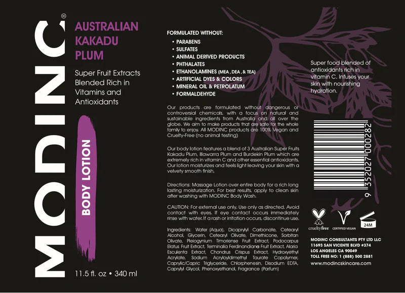 Australian Kakadu Plum - Body Lotion - 11.5 Fl. Oz.