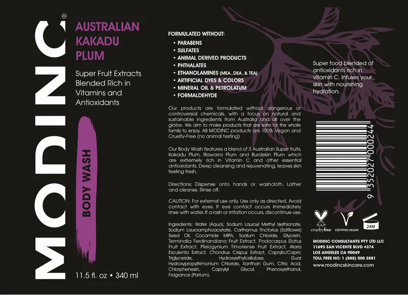 Australian Kakadu Plum - Body Wash - 11.5 Fl. Oz.