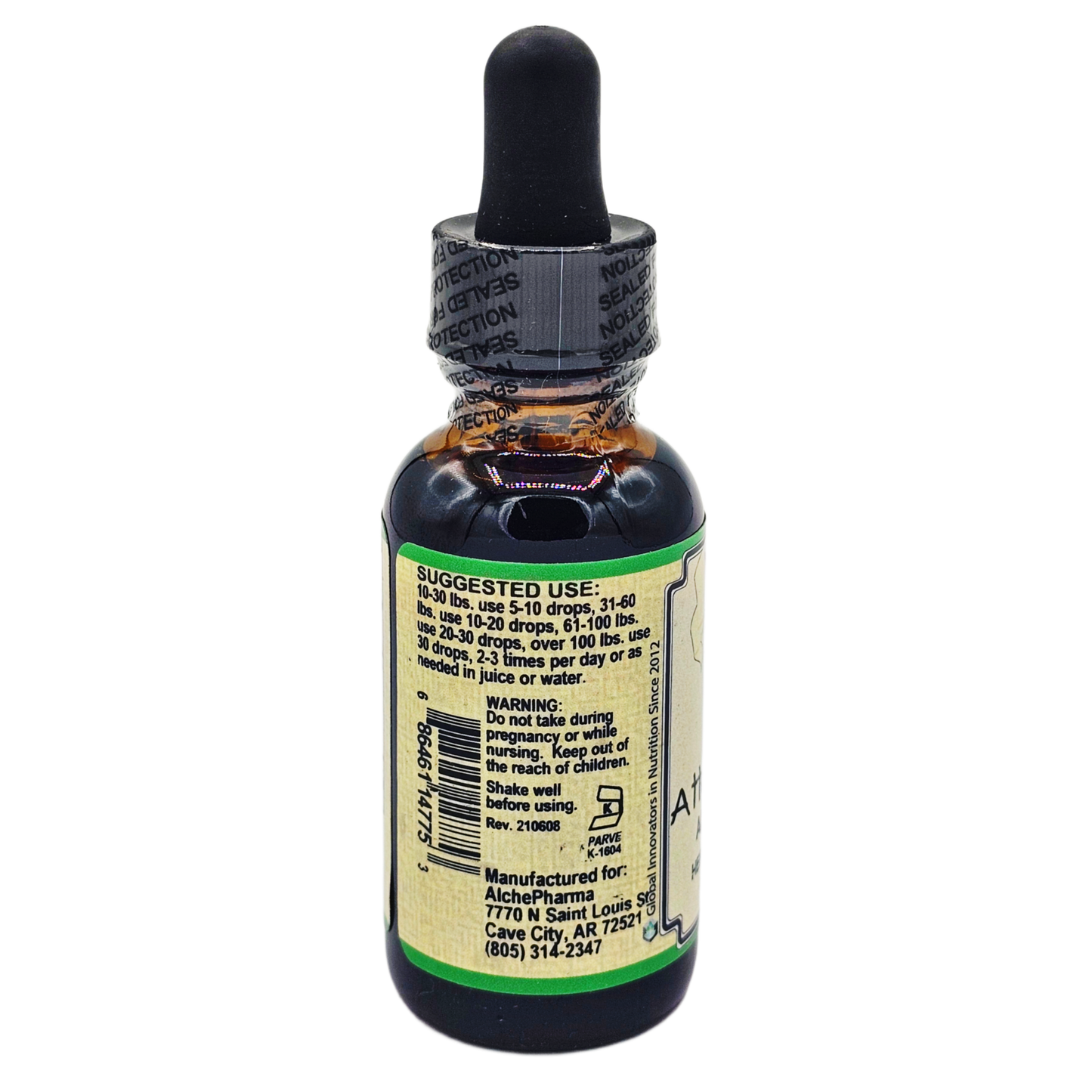 Kid's Attention Plus Tincture (Alcohol-Free)-AlchePharma