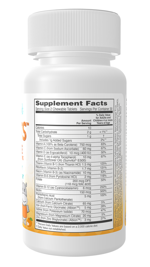 Kid Vits™ Juicy Orange Chewable Tablets