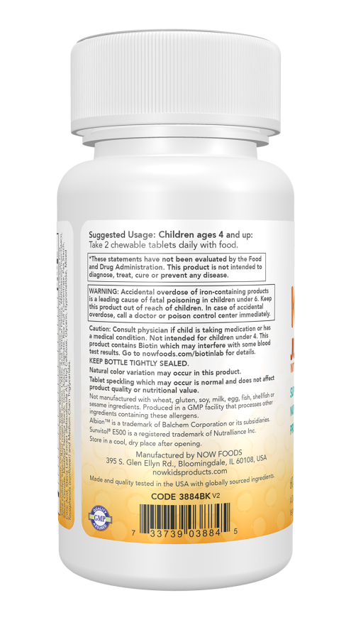 Kid Vits™ Juicy Orange Chewable Tablets