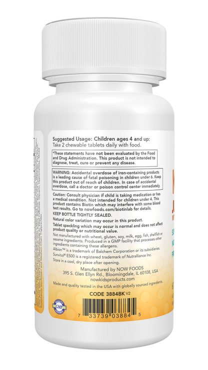 Kid Vits™ Juicy Orange Chewable Tablets