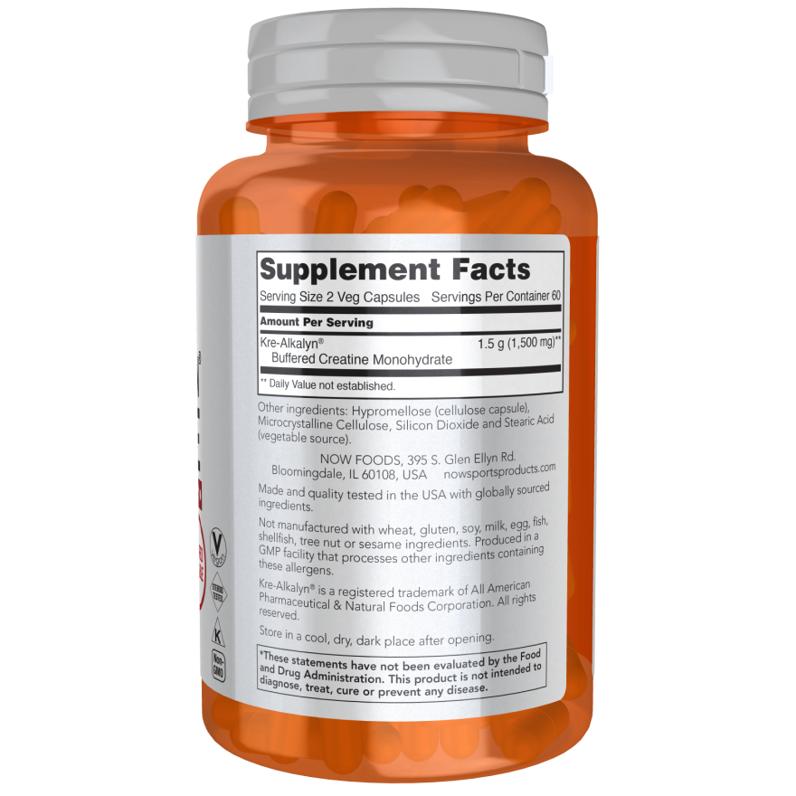 Kre-Alkalyn(R) Creatine 750 mg 240 CAPS-Sports Nutrition-AlchePharma
