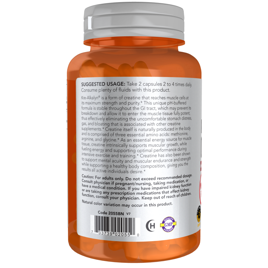 Kre-Alkalyn(R) Creatine 750 mg 240 CAPS-Sports Nutrition-AlchePharma