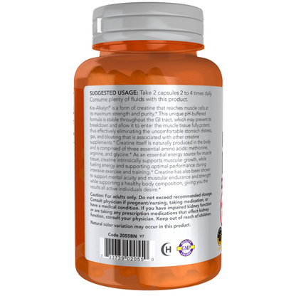 Kre-Alkalyn(R) Creatine 750 mg 240 CAPS-Sports Nutrition-AlchePharma
