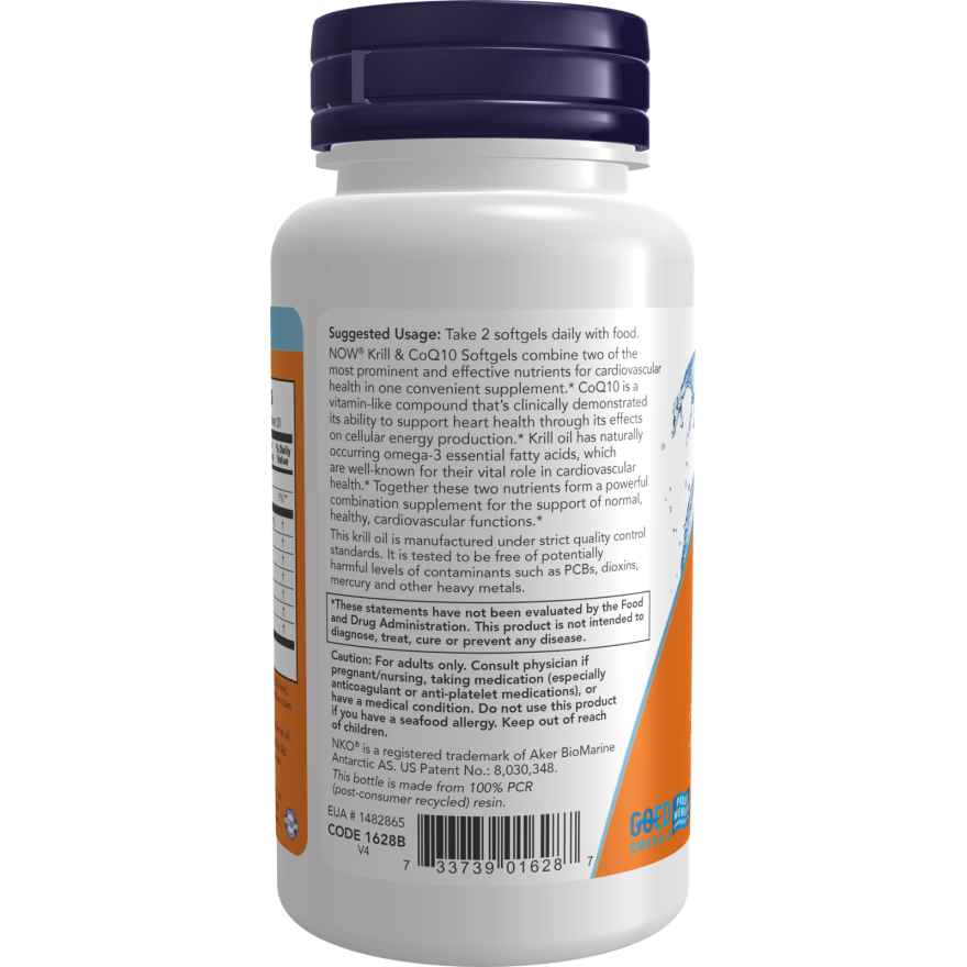 Krill & CoQ10 Softgels-Nutritional Oils-AlchePharma