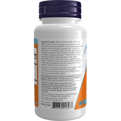 Krill & CoQ10 Softgels-Nutritional Oils-AlchePharma
