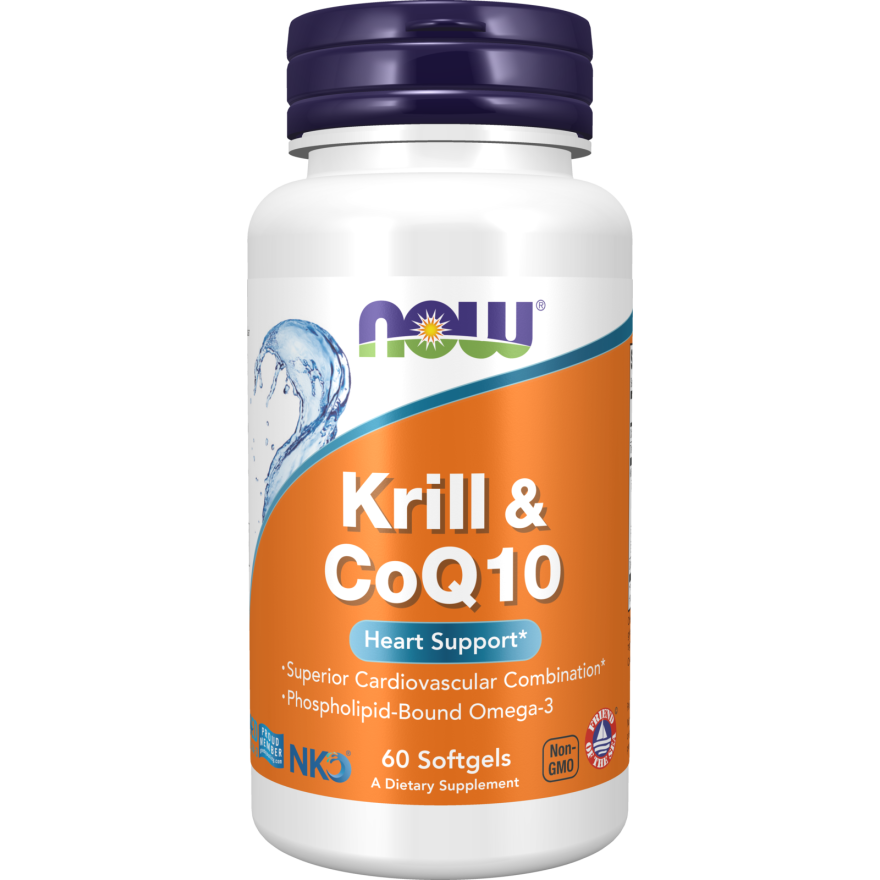 Krill & CoQ10 Softgels-Nutritional Oils-AlchePharma