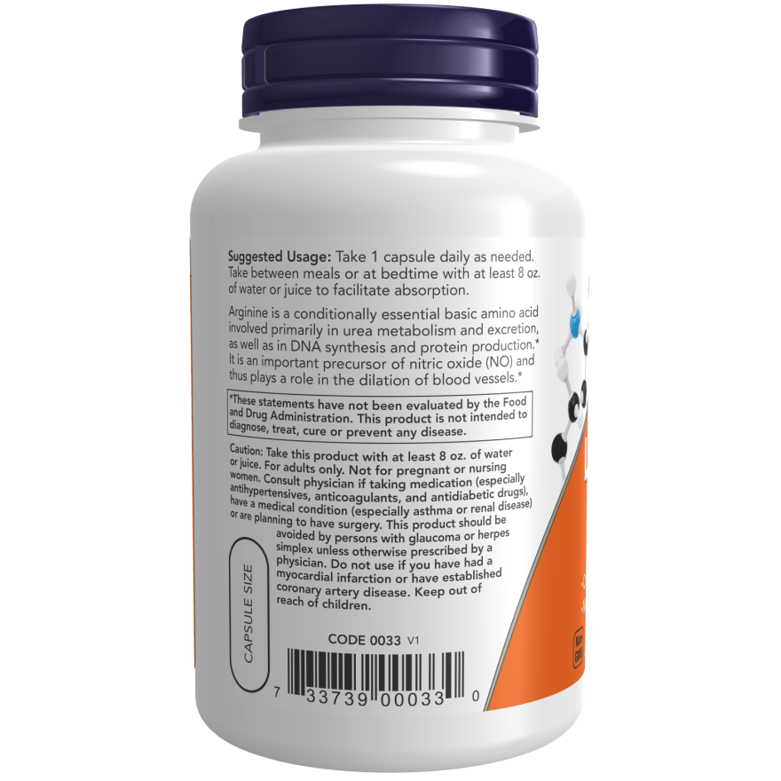 L-Arginine 700 mg Veg Capsules-Amino Acids-AlchePharma