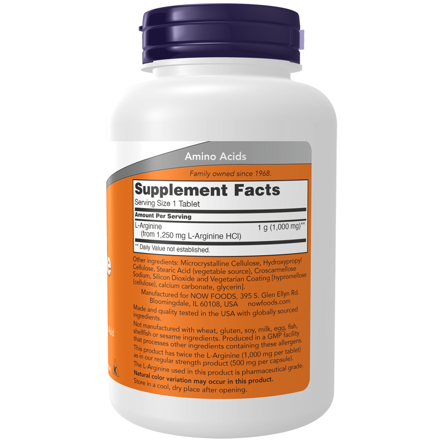 L-Arginine, Double Strength 1000 mg Tablets-Amino Acids-AlchePharma