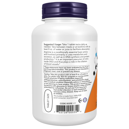 L-Arginine, Double Strength 1000 mg Tablets-Amino Acids-AlchePharma