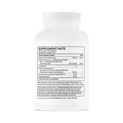 L-Arginine Plus 180 Capsules-Antioxidants-AlchePharma