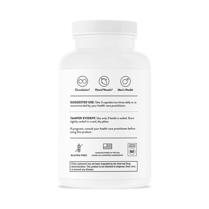 L-Arginine Plus 180 Capsules-Antioxidants-AlchePharma