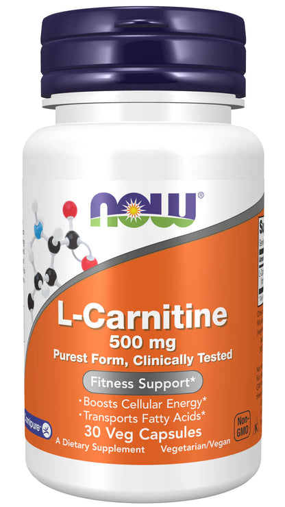 L-Carnitine 500 mg Veg Capsules