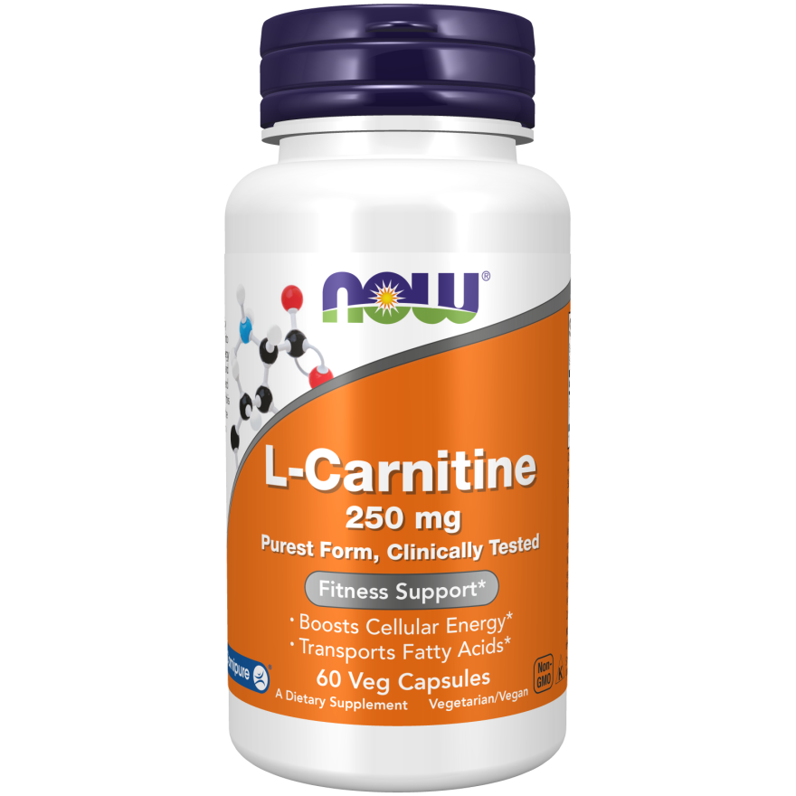 L-Carnitine 250 mg Veg Capsules-Amino Acids-AlchePharma