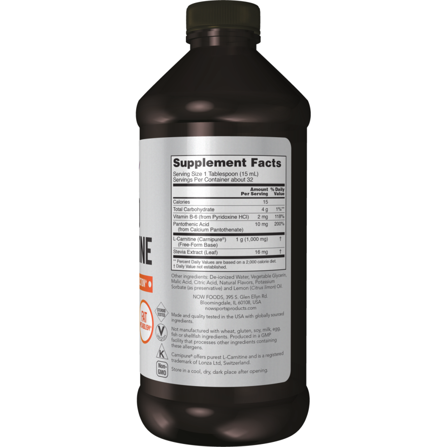 L-Carnitine Liquid 1000 mg, Citrus-Amino Acids-AlchePharma