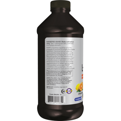 L-Carnitine Liquid 1000 mg, Citrus-Amino Acids-AlchePharma