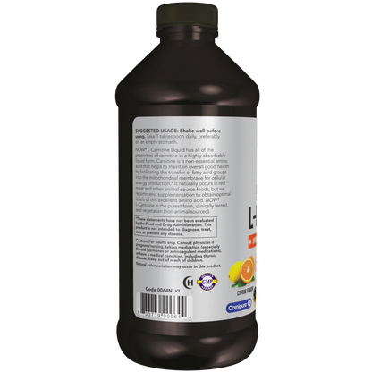 L-Carnitine, Triple Strength Liquid-Amino Acids-AlchePharma