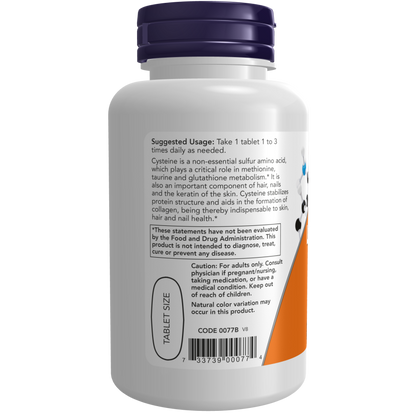 L-Cysteine 500 mg Tablets-Amino Acids-AlchePharma