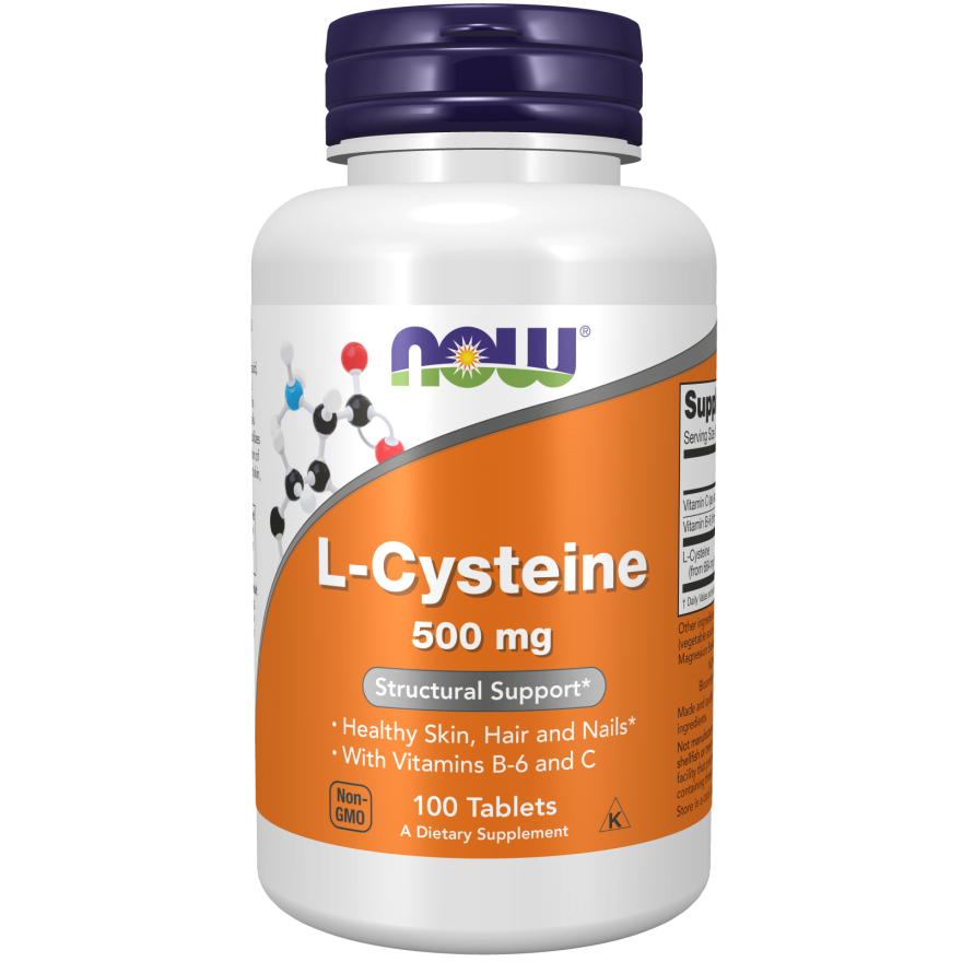 L-Cysteine 500 mg Tablets-Amino Acids-AlchePharma
